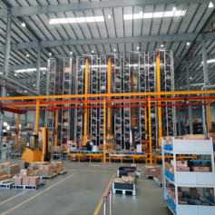 Caso da indústria de fabricação de máquinas: Armazém vertical automático de engrenagem de alta velocidade em Nanjing
